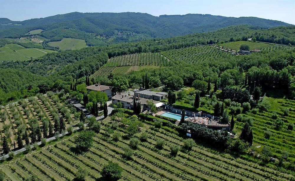 Relais Santa Cristina Pensionat Radda in Chianti Exteriör bild