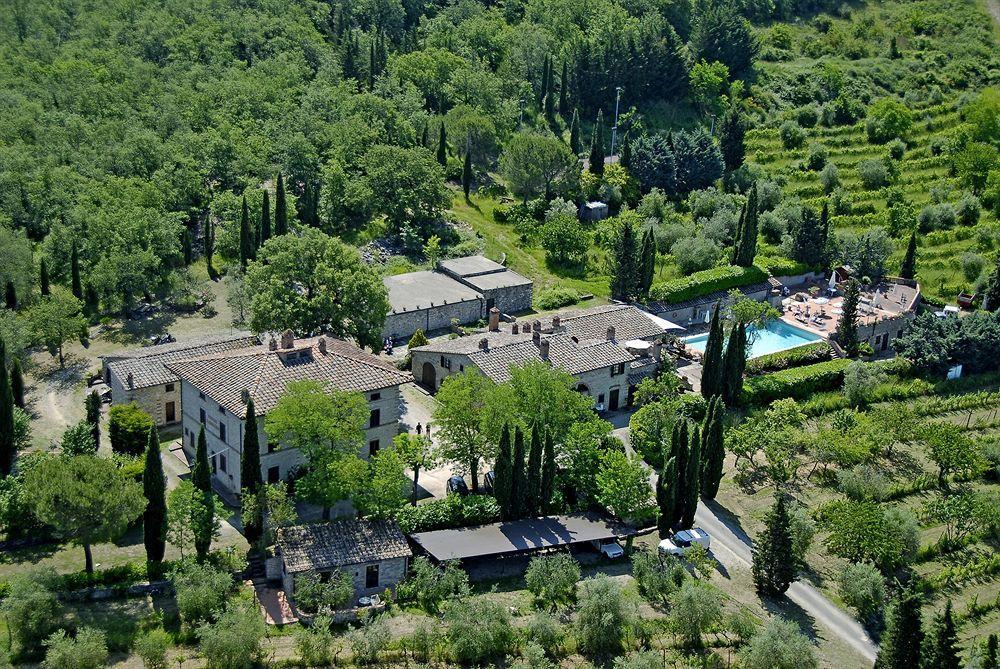 Relais Santa Cristina Pensionat Radda in Chianti Exteriör bild