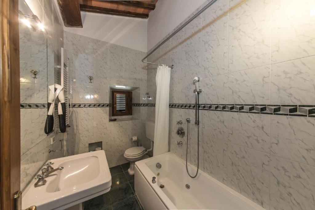 Relais Santa Cristina Pensionat Radda in Chianti Rum bild