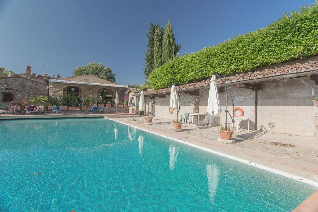 Relais Santa Cristina Pensionat Radda in Chianti Exteriör bild