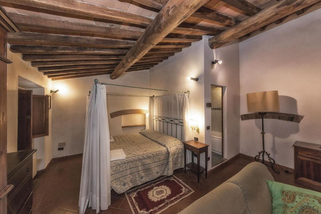 Relais Santa Cristina Pensionat Radda in Chianti Rum bild
