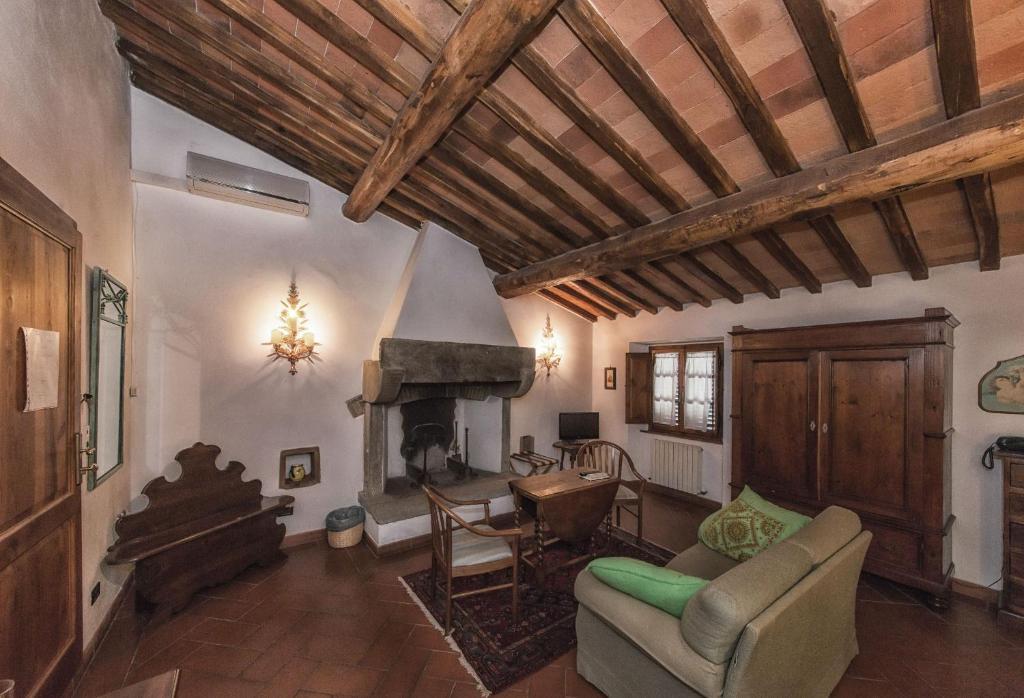 Relais Santa Cristina Pensionat Radda in Chianti Rum bild
