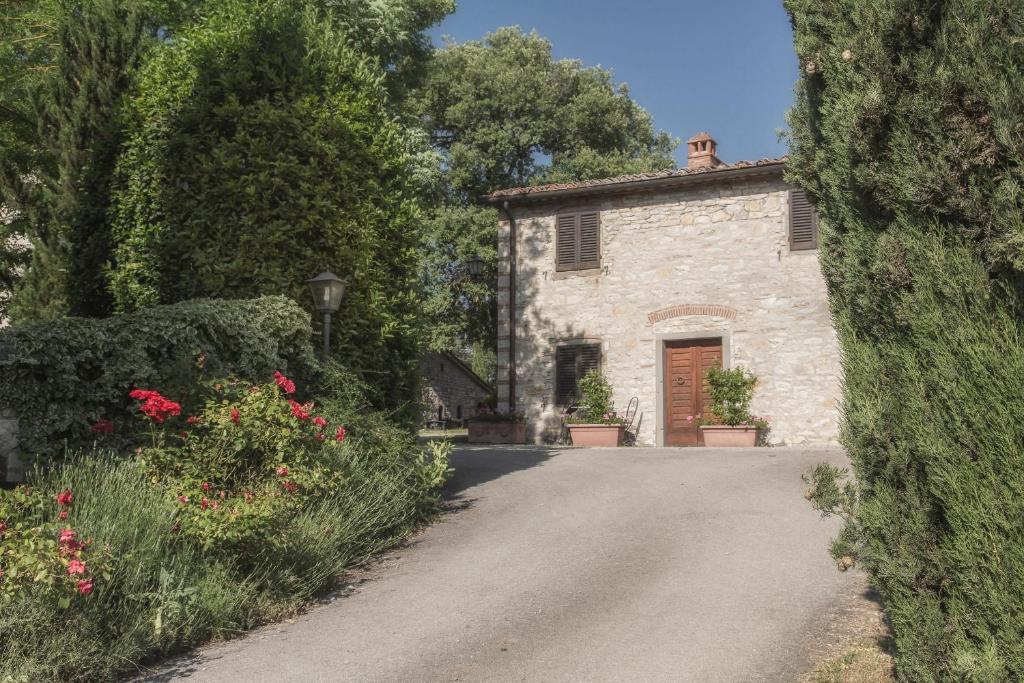 Relais Santa Cristina Pensionat Radda in Chianti Exteriör bild