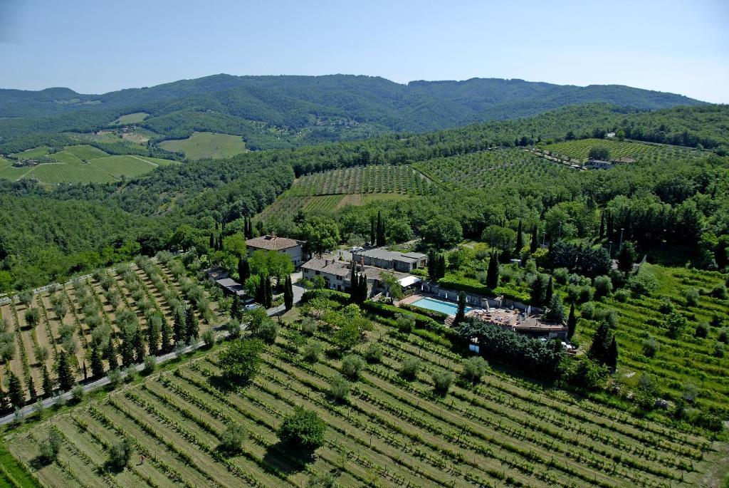Relais Santa Cristina Pensionat Radda in Chianti Exteriör bild