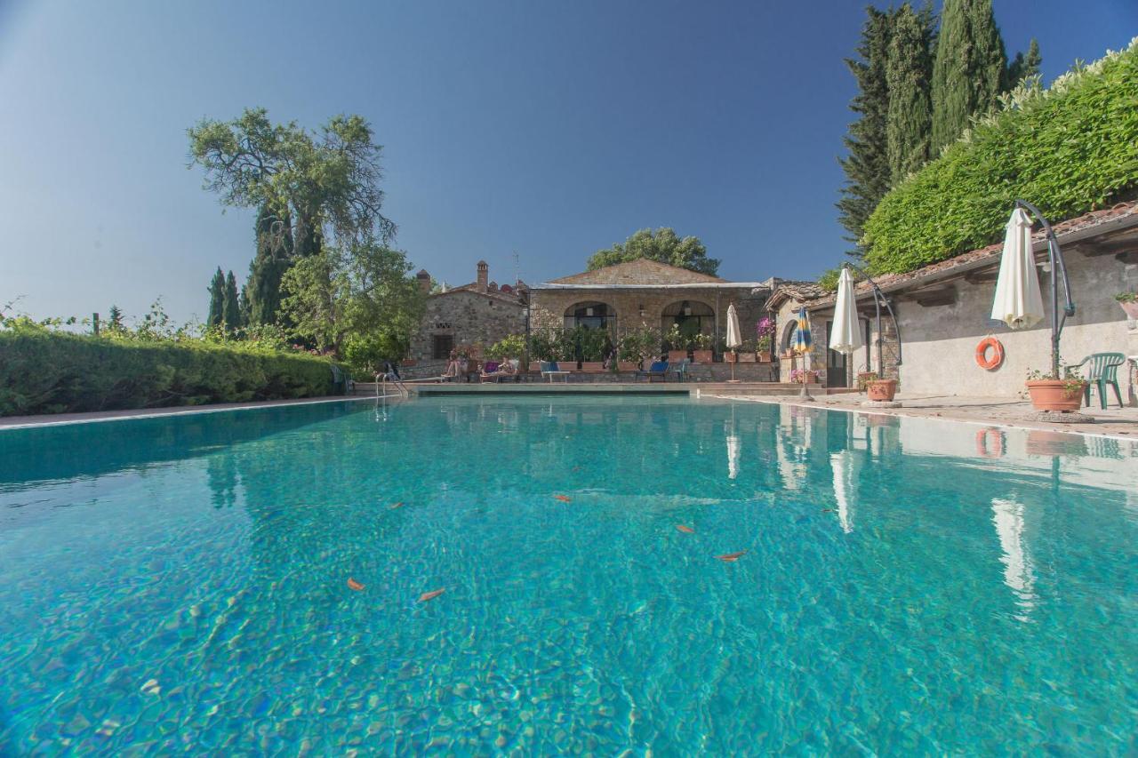 Relais Santa Cristina Pensionat Radda in Chianti Exteriör bild