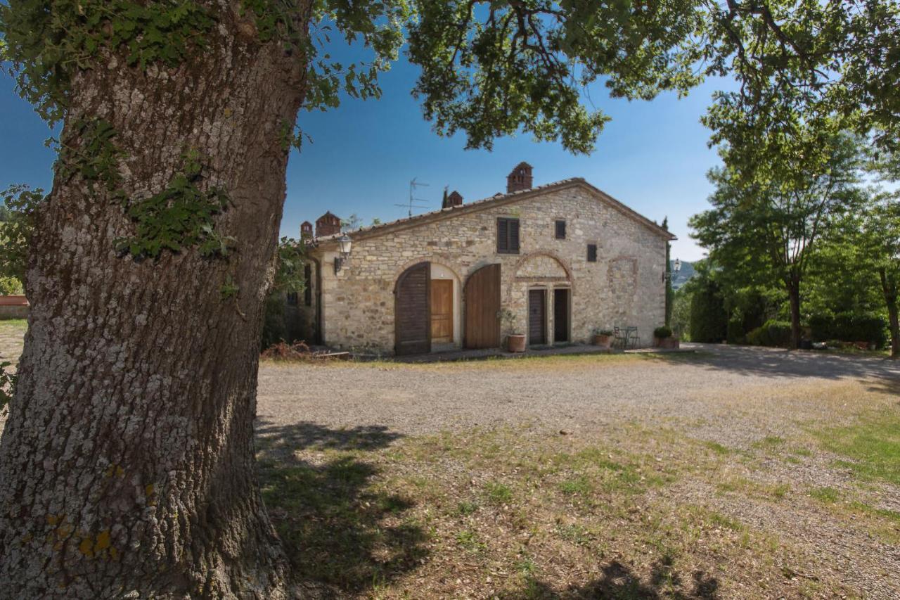 Relais Santa Cristina Pensionat Radda in Chianti Exteriör bild