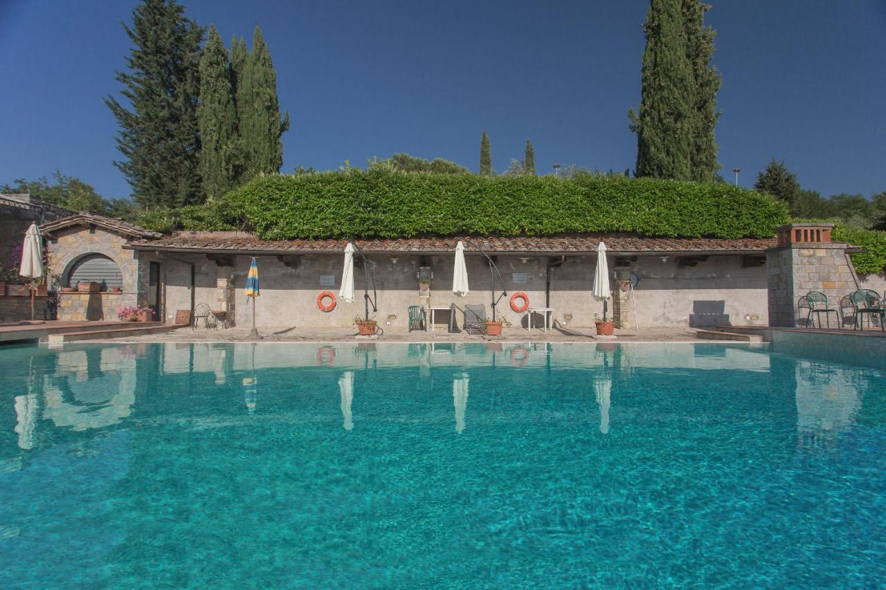 Relais Santa Cristina Pensionat Radda in Chianti Exteriör bild