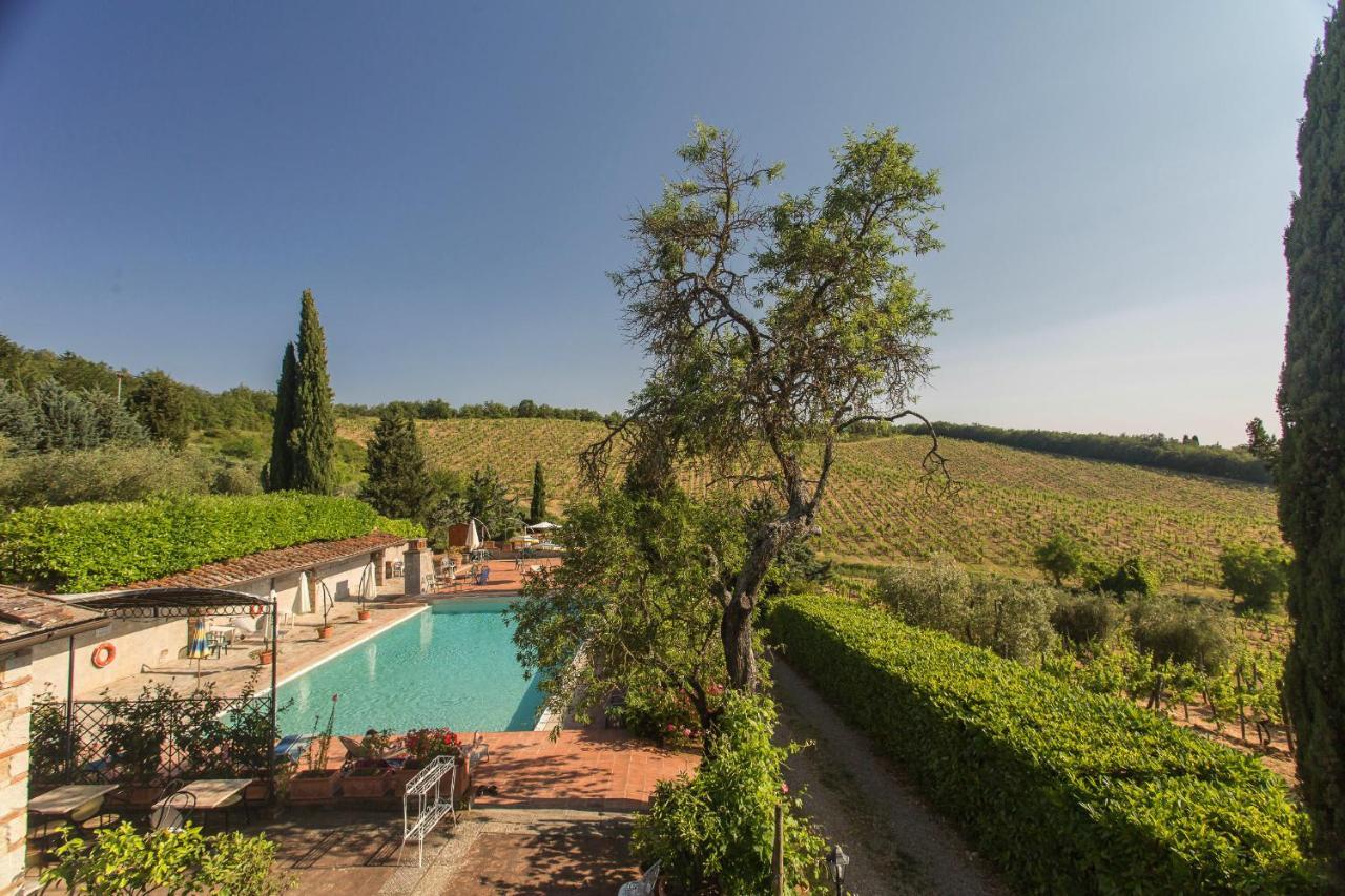 Relais Santa Cristina Pensionat Radda in Chianti Exteriör bild