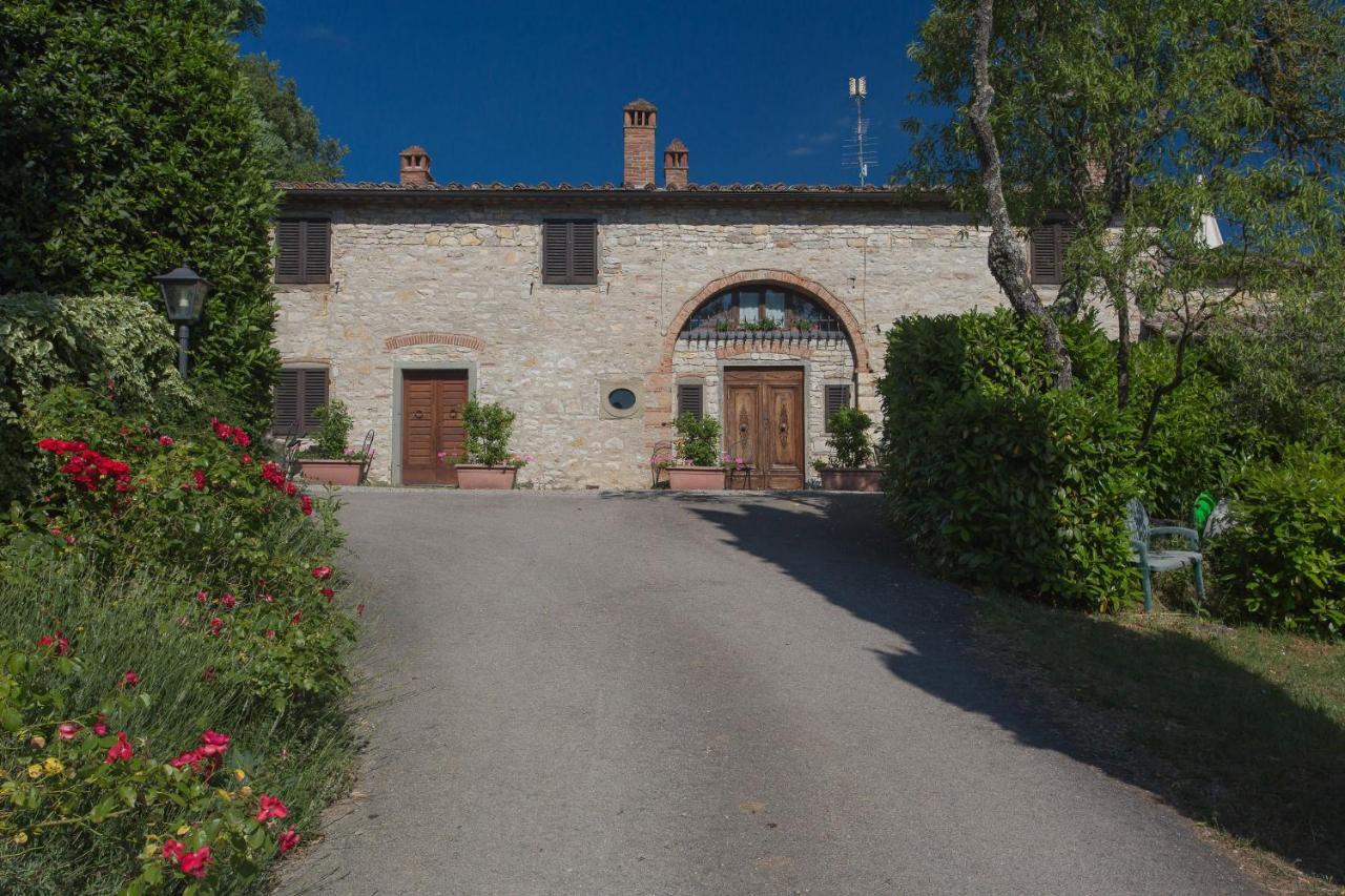 Relais Santa Cristina Pensionat Radda in Chianti Exteriör bild