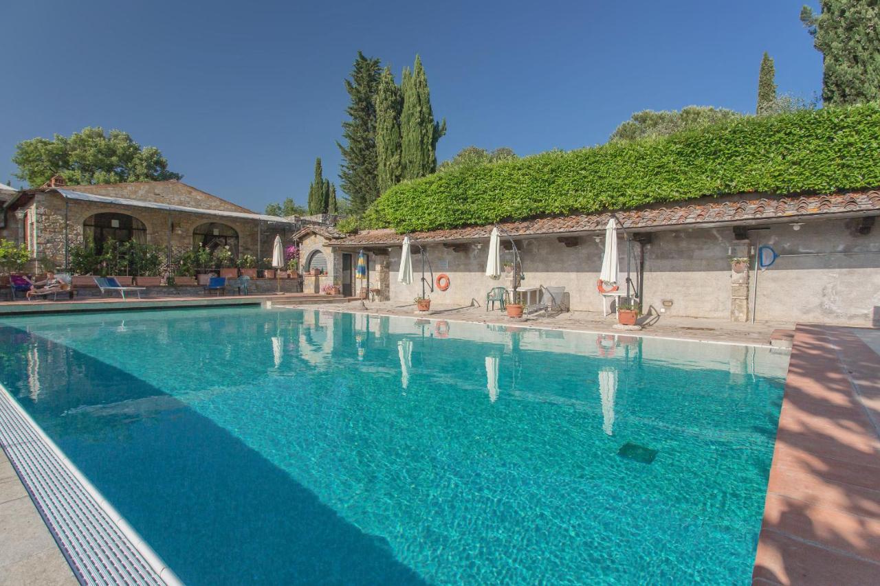 Relais Santa Cristina Pensionat Radda in Chianti Exteriör bild