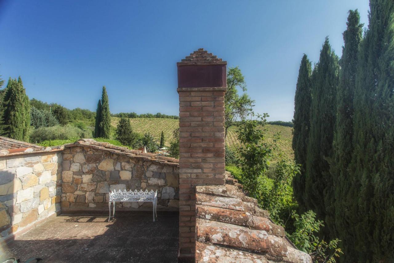 Relais Santa Cristina Pensionat Radda in Chianti Exteriör bild