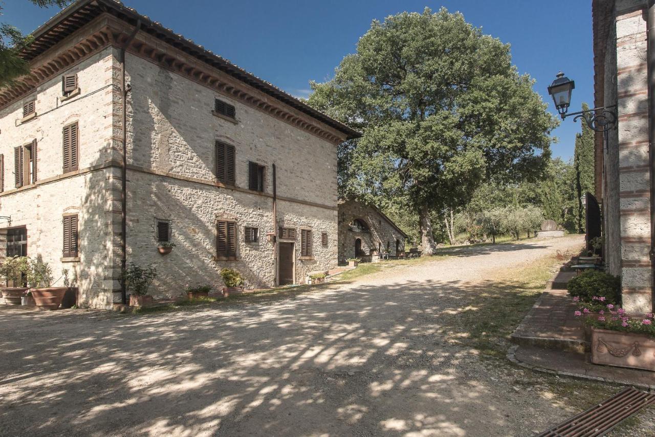 Relais Santa Cristina Pensionat Radda in Chianti Exteriör bild